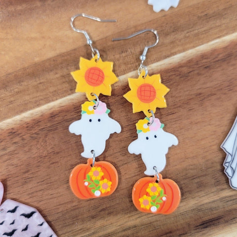 Hippie Ghost Earrings