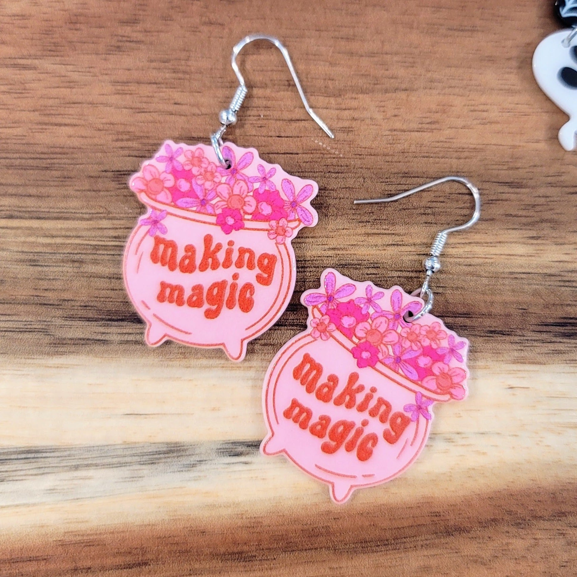 Making Magic Earrings