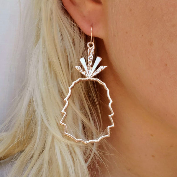 Pineapple Earrings