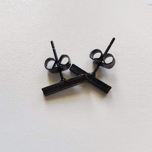 Bar Stud Earrings