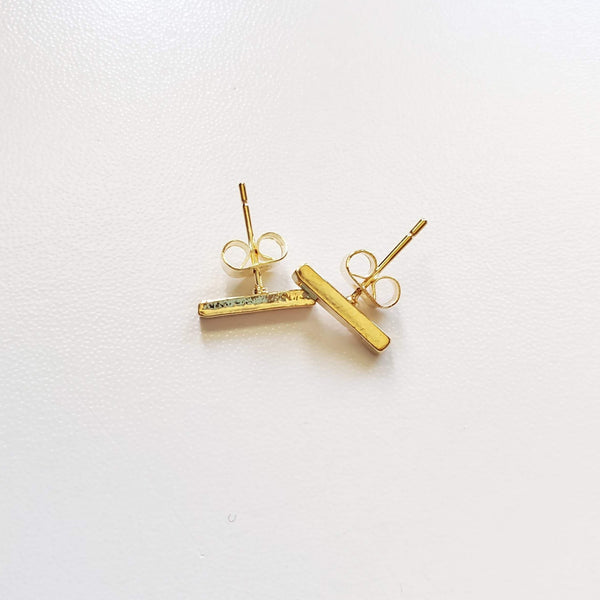 Bar Stud Earrings