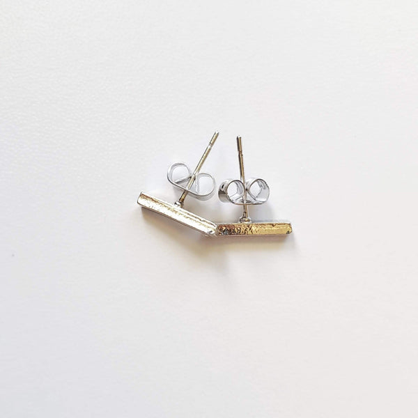 Bar Stud Earrings