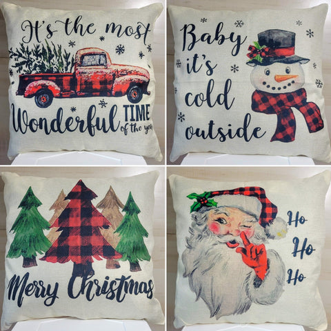 Christmas Pillow Covers