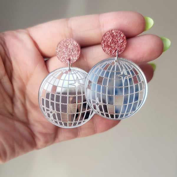 Disco Ball Earrings