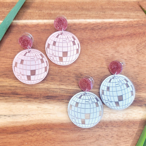 Disco Ball Earrings