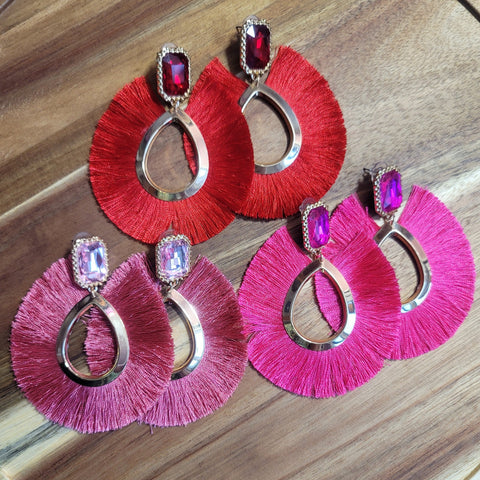 Statement Tassel Earrings