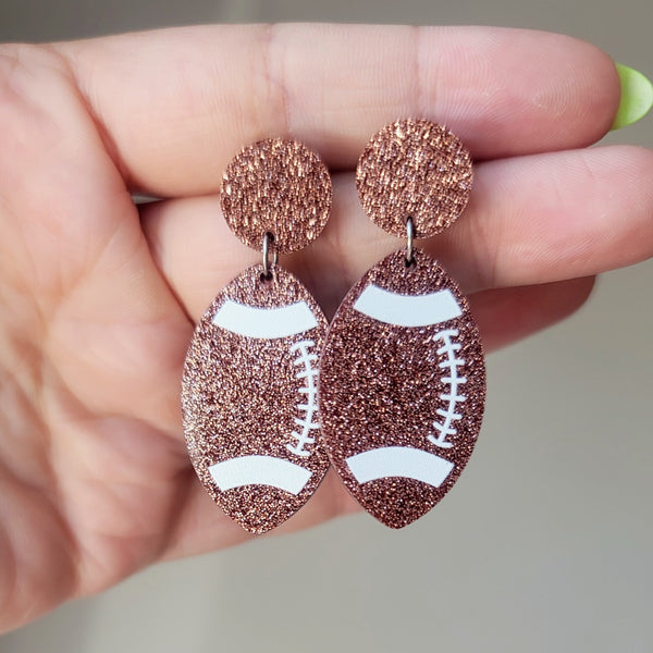 Football Earrings