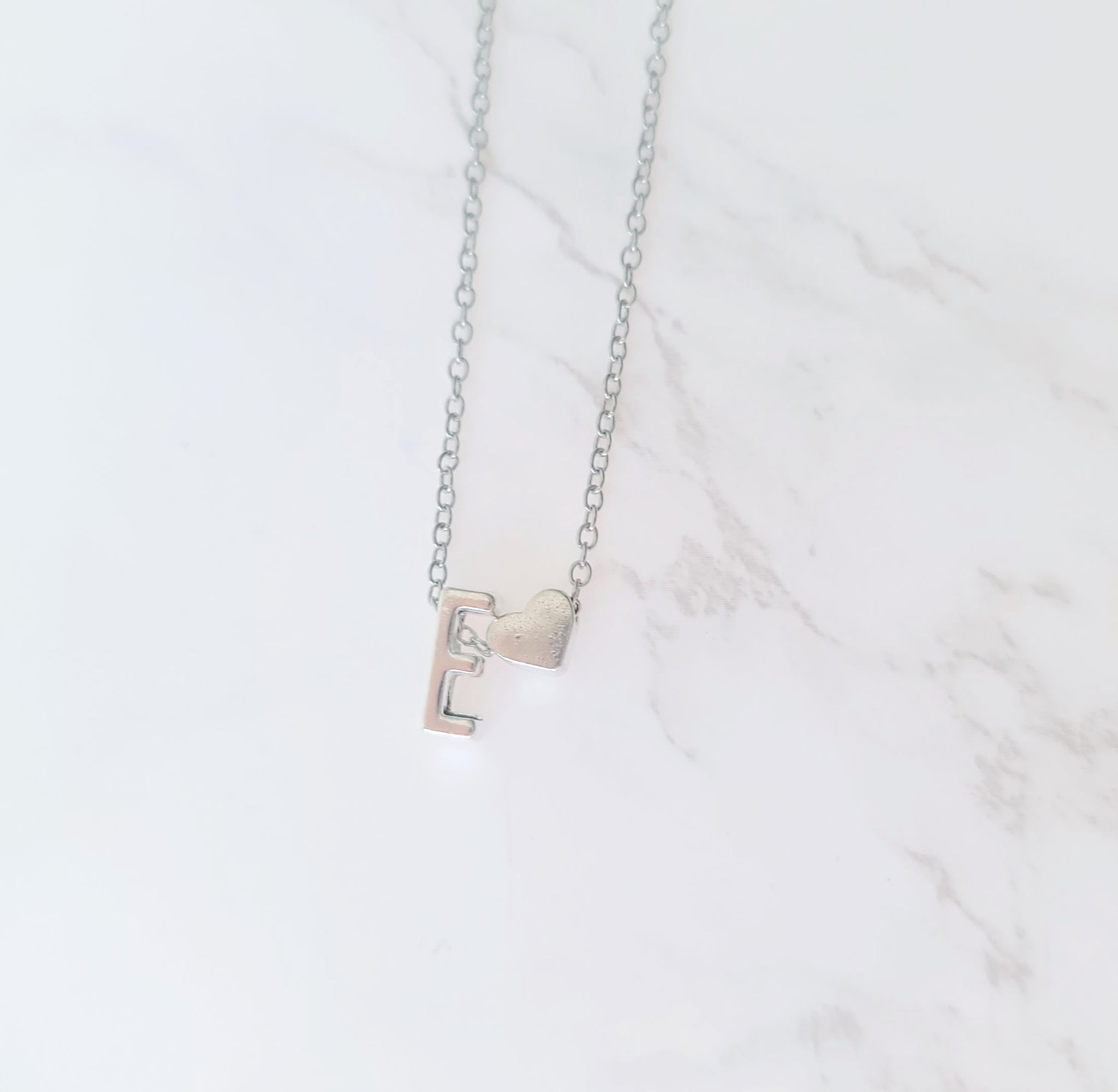 Initial Heart Necklaces