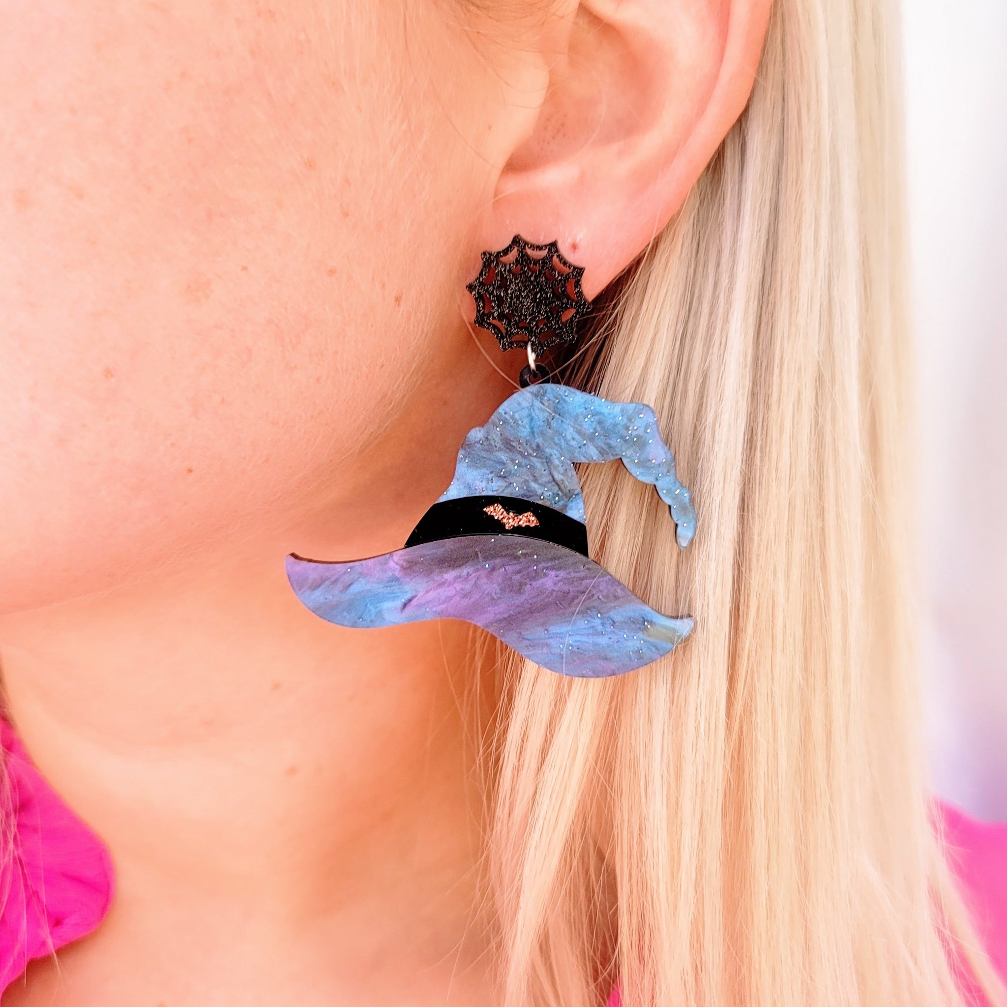 Magic Witch Hat Earrings