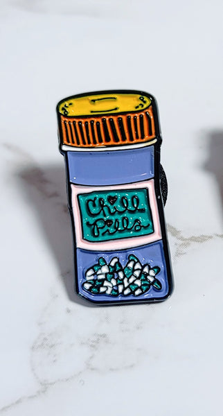 Pill Bottle Pins