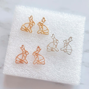 Rabbit Stud Earrings