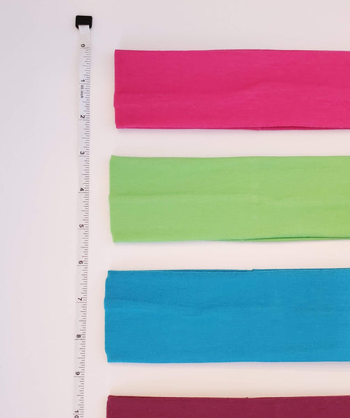 Solid Headbands- 12 Colors