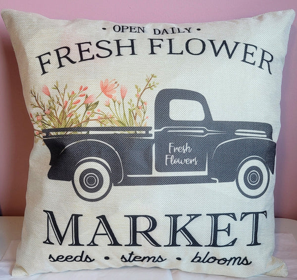 Spring Pillow Cover