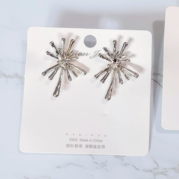 Star Burst Stud Earrings