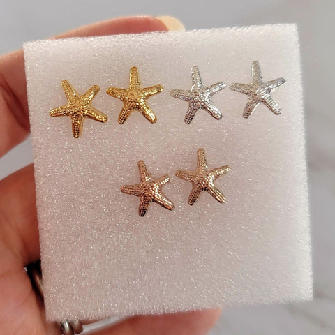 Starfish Stud Earrings