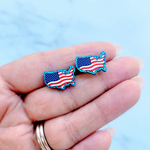 USA Stud Earrings